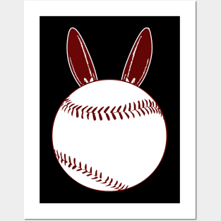 Baseball Happy Easter Cute Sport Lover Posters and Art